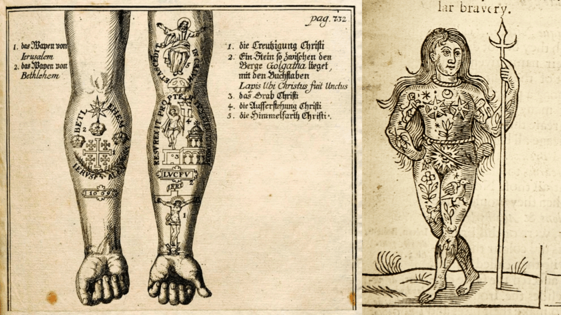 Магічні пігменти та релігійні скарби: Секрети татуювання XVI-XVII століть, які Європа хотіла забути